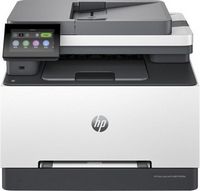 HP - LaserJet Pro MFP 3301fdw Wireless Color All-in-One Laser Printer - White &amp; Slate