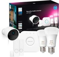 Philips - Hue Wired Security Camera WCA E26 set NM - White