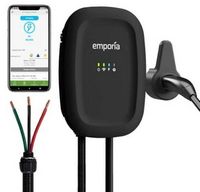 Emporia - EV Charger / Hardwire/ NACS - Black