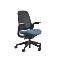 Steelcase - Series 1 Air Chair with Black Frame - Era Cobalt / Black Frame