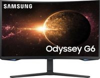 Samsung - Odyssey BG65 27&quot; 1000R Curved QHD 240Hz 1ms FreeSync Premium Pro Smart Gaming Monitor w...