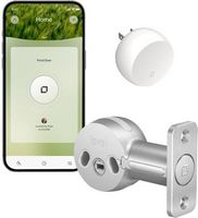 Level Bolt Connect WiFi Retrofit Smart Lock with App/Keypad/VoiceAssistant Access - Silver - Silver