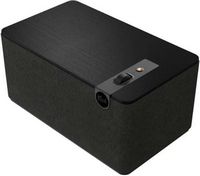 Klipsch - The Three Plus Premium Tabletop Bluetooth Speaker with Broadcast Mode - Matte Black