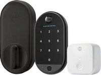 Yale - Approach -Apartment  Smart Lock Wi-Fi Deadbolt with Keypad Access - Black Suede
