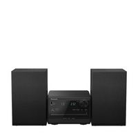 Panasonic - Stereo System with CD, Bluetooth&#174; and Radio, 20W - Black