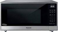 Panasonic - 1.6 Cu. Ft. 1250Watt Countertop Microwave Oven with Cyclonic Inverter Technology - St...