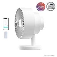 Windmill - Smart Whisper-Quiet Air Circulator and Fan with 5 speeds and Remote - White