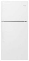 Whirlpool - 19.2 Cu. Ft. Top-Freezer Refrigerator - White