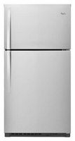 Amana - 14.4 Cu. Ft. Top-Freezer Refrigerator with Dairy Bin - White