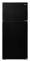 Amana - 14.4 Cu. Ft. Top-Freezer Refrigerator with Dairy Bin - Black