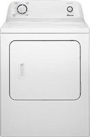 Amana - 6.5 Cu. Ft. Gas Dryer with Automatic Dryness Control - White