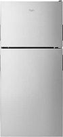 Whirlpool - 18.2 Cu. Ft. Top-Freezer Refrigerator - Stainless Steel