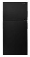 Amana - 18.2 Cu. Ft. Top-Freezer Refrigerator - Black