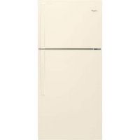 Whirlpool - 19.2 Cu. Ft. Top-Freezer Refrigerator - Biscuit