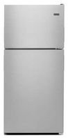 Maytag - 20.5 Cu. Ft. Top-Freezer Refrigerator - Stainless Steel