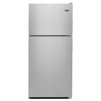 Maytag - 18.1 Cu. Ft. Top-Freezer Refrigerator - Stainless Steel