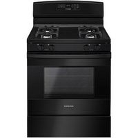 Amana - 5.0 Cu. Ft. Self-Cleaning Freestanding Gas Range - Black