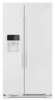 Amana - 21.4 Cu. Ft. Side-by-Side Refrigerator - White