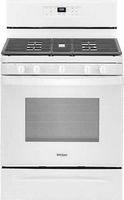 Whirlpool - 5.0 Cu. Ft. Freestanding Gas Range with Self-Cleaning and SpeedHeat Burner - White