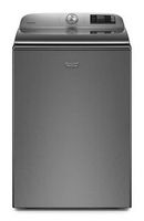 Maytag - 5.2 Cu. Ft. High Efficiency Smart Top Load Washer with Extra Power Button - Metallic Slate