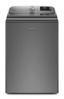 Maytag - 5.3 Cu. Ft. High Efficiency Smart Top Load Washer with Extra Power Button - Metallic Slate