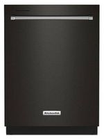 KitchenAid - 24" Front Control Built-In Dishwasher with Stainless Steel Tub, ProWash Cycle, 3rd R...