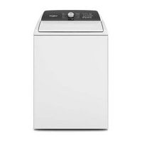 Whirlpool - 4.6 Cu. Ft. Top Load Washer with Built-In Water Faucet - White