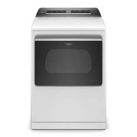 Whirlpool - 7.4 Cu. Ft. Smart Electric Dryer with Steam and Advanced Moisture Sensing - White