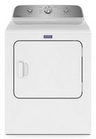 Maytag - 7.0 Cu. Ft. Gas Dryer with Wrinkle Prevent - White