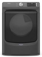 Maytag - 7.3 Cu. Ft. Stackable Electric Dryer with Extra Power Button - Volcano Black