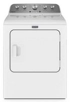 Maytag - 7.0 Cu. Ft. Electric Dryer with Extra Power Button - White