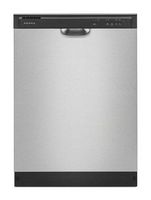 Amana - 24&quot; Front Control Built-In Dishwasher with Triple Filter Wash and 59 dBA - Stainless Steel