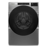 Whirlpool - 5.0 Cu. Ft. High-Efficiency Stackable Front Load Washer with Tumble Fresh - Chrome Sh...