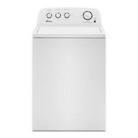 Amana - 3.8 Cu. Ft. High Efficiency Top Load Washer with with High-Efficiency Agitator - White