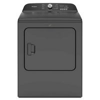 Whirlpool - 7.0 Cu. Ft. Gas Dryer with Moisture Sensor - Volcano Black