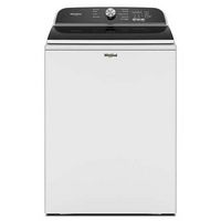 Whirlpool - 5.3 Cu. Ft. High Efficiency Top Load Washer with Deep Water Wash Option - White