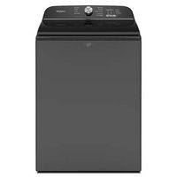 Whirlpool - 5.3 Cu. Ft. High Efficiency Top Load Washer with Deep Water Wash Option - Volcano Black