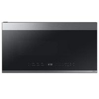 Samsung - OPEN BOX Bespoke 2.1 Cu. Ft. Over-the-Range Microwave with Sensor Cooking and Edge to E...