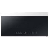 Samsung - OPEN BOX Bespoke 2.1 Cu. Ft. Over-the-Range Microwave with Sensor Cooking and Edge to E...