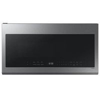 Samsung - OPEN BOX 2.1 Cu. Ft. Over-the-Range Microwave with Sensor Cooking and Wi-Fi Connectivit...