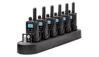 Midland - BIZTALK BR180X6BGC 4-Channel Two Way Radio Bundle Pack - Black