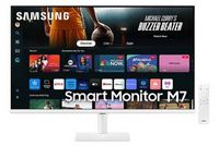 Samsung - M70D 32" LED 4K UHD 60Hz 4ms Smart Monitor with HDR 10 (HDMI, USB) - White