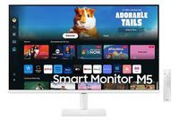 Samsung - M50D 27" LED FHD 60Hz 4ms Smart Monitor with HDR 10 (HDMI, USB) - White