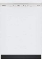 Bosch - 300 Series 24" Front Control Smart Built-In Stainless Steel Tub Dishwasher with Precision...