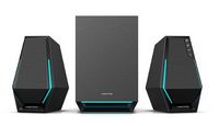 Edifier - G1500 MAX 2.1 Bluetooth Gaming Speakers with RGB Lighting (3-Piece) - Black