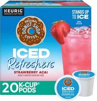 The Original Donut Shop - DS ICED Refreshers Straw Acai, 20ct