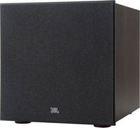 JBL - Stage 200P 10-Inch Powered Subwoofer - Espresso
