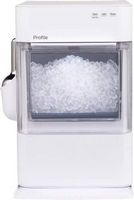 GE Profile - Opal 2.0 Ultra Nugget Ice Maker with Scale Inhibiting Filter - Stone White