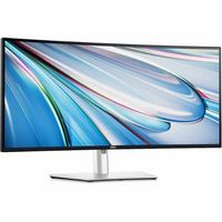 Dell - 34.1&quot; IPS LED Curved 120Hz Monitor (USB, HDMI) - Black, Silver, Multicolor