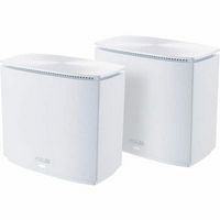 ASUS - ZenWiFi AX Hybrid 375 MB/s Whole Home Wi-Fi System (2-pack) - White